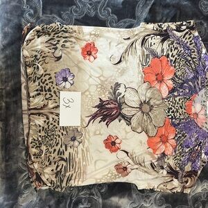 Floral Print Women's Top